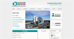 Desktop Screenshot of durhamrealestate.org