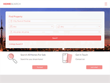 Tablet Screenshot of durhamrealestate.com